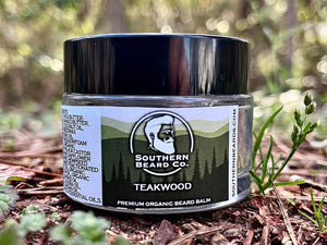 Open image in slideshow, Teakwood Premium Organic Beard Balm
