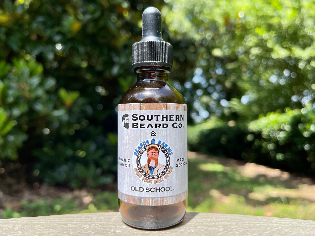 Old School Organic Beard Oil Collaboration Collection Southern Beard Co 9158