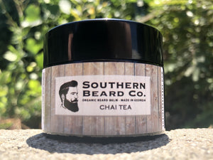 Open image in slideshow, Chai Tea Organic Beard Balm - Southern Beard Co.
