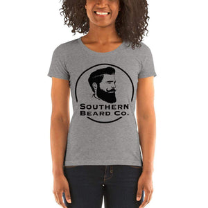 Open image in slideshow, Women&#39;s SBC Short Sleeve Fitted T-Shirt - Southern Beard Co.

