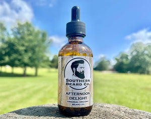 Open image in slideshow, Afternoon Delight Organic Beard Oil
