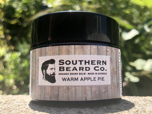 Open image in slideshow, Warm Apple Pie Organic Beard Balm - Southern Beard Co.
