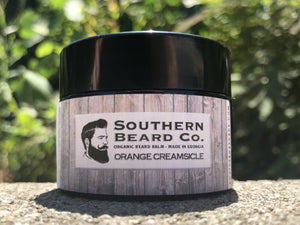 Orange Creamsicle Organic Beard Balm - Southern Beard Co.
